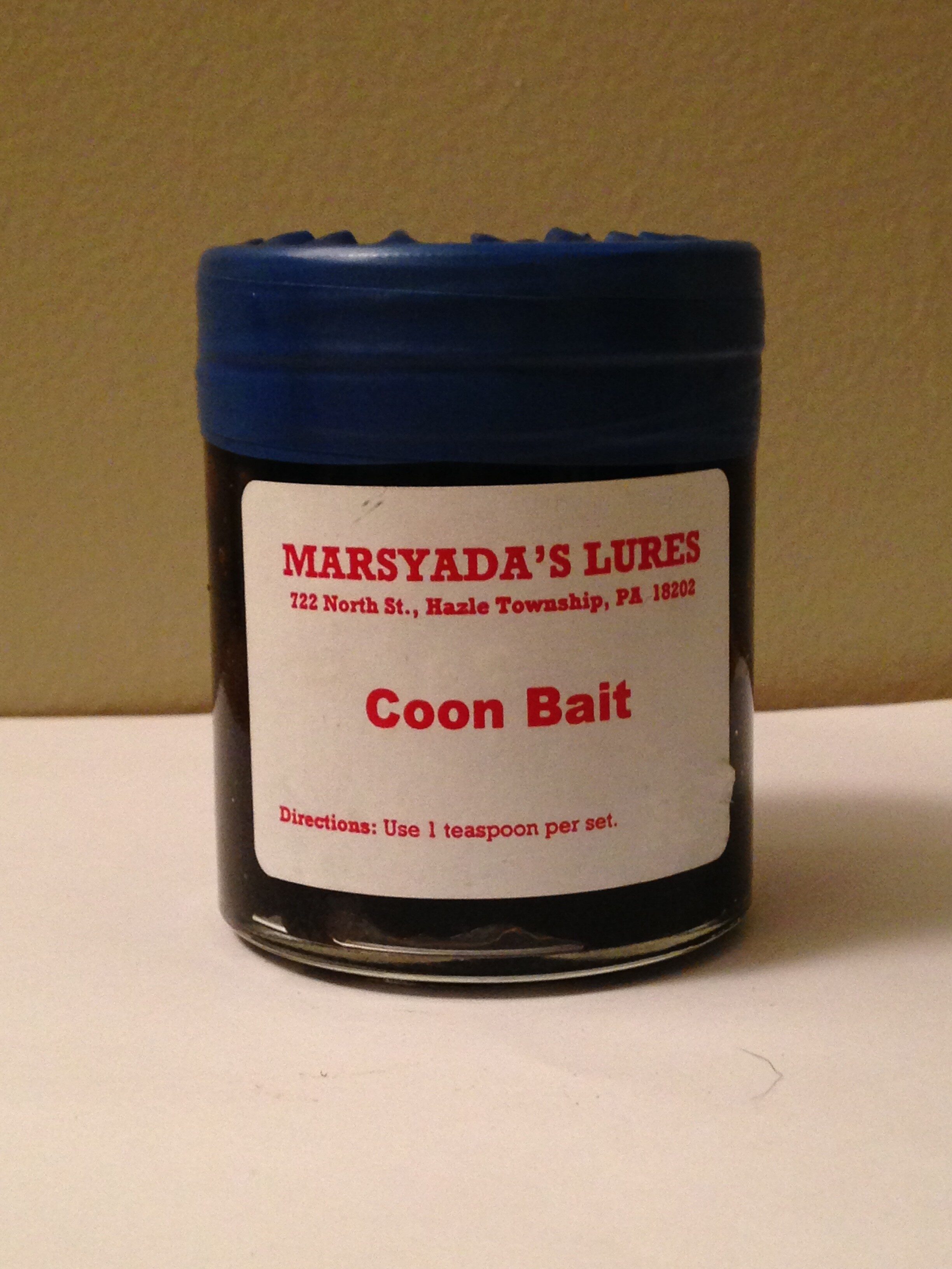 Marsyada's Coon Bait  River Rats Trapping Supplies