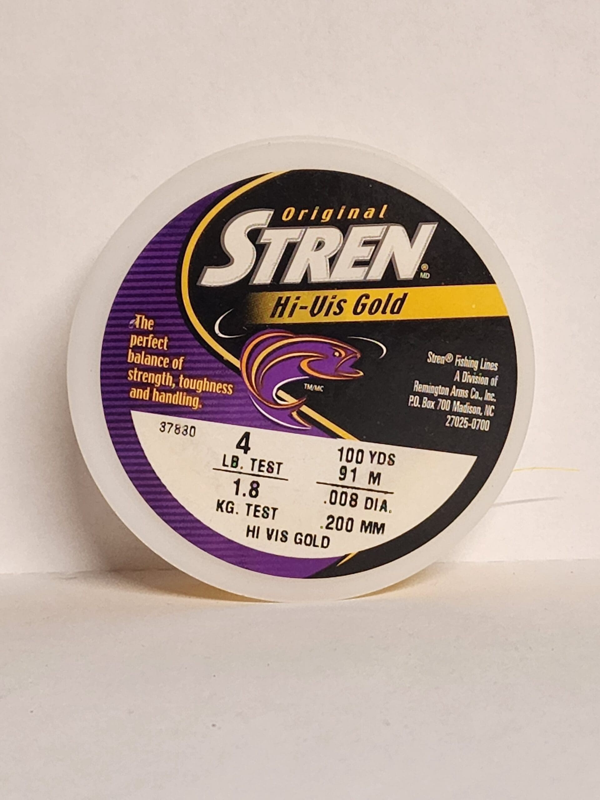 Stren Original Mono Fishing Line Hi-Vis Gold 4 lb. 100 Yards