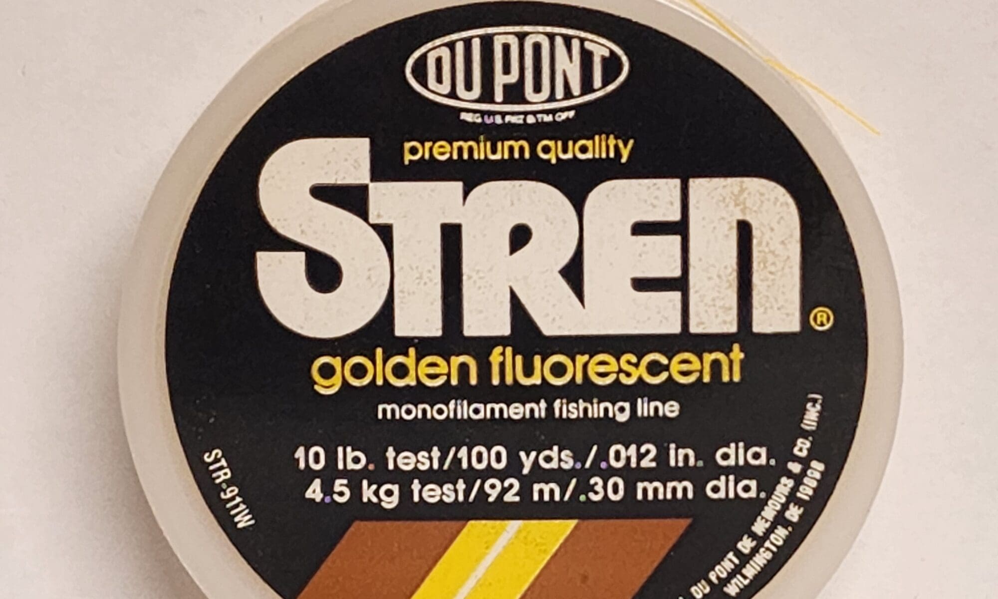 Stren Golden Fluorescent Monofilament Fishing Line 10 lb. 100