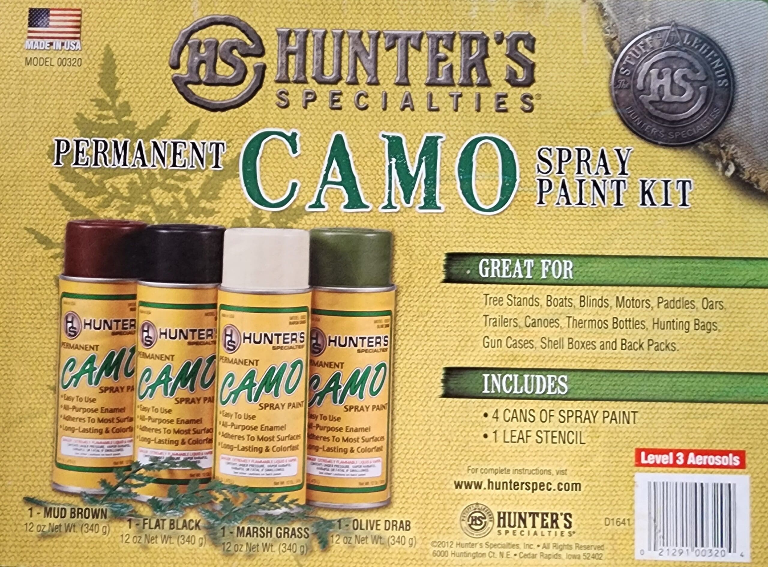Hunter's Specialties Camo Spray Paint Kit