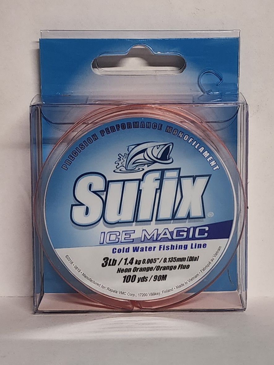 Sufix Ice Magic Cold Water Monofilament Fishing Line - 3 lb. 100 yds.